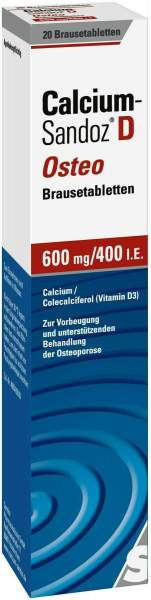 Calcium Sandoz D Osteo 20 Brausetabletten