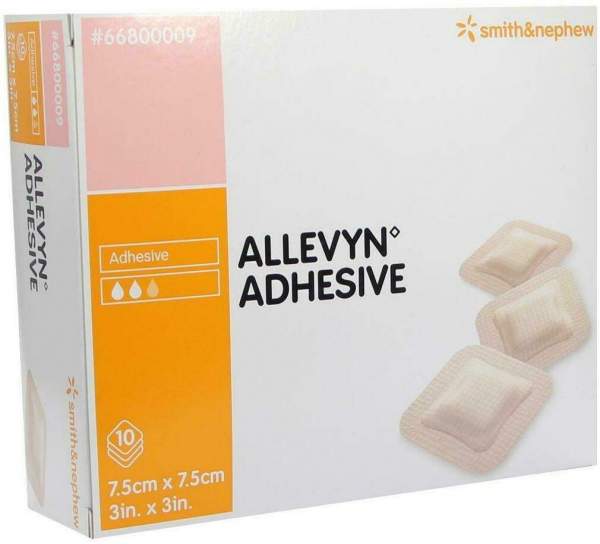 Allevyn Adhesive 7,5x7,5 cm Verbände