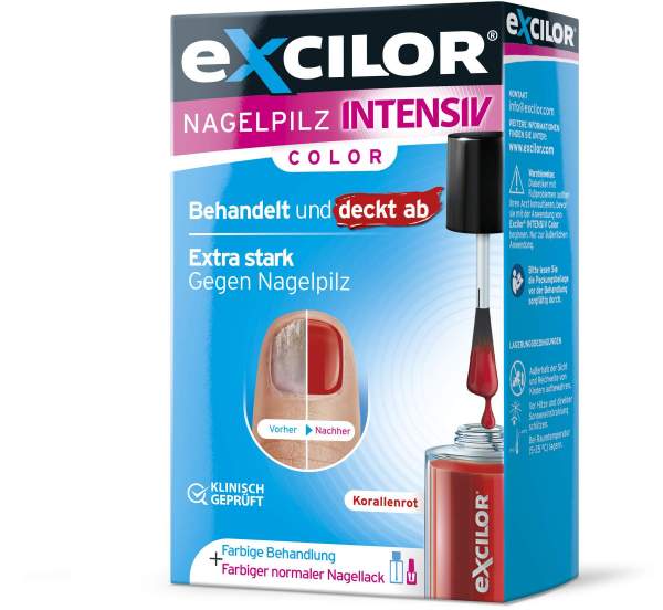 Excilor Nagelpilz intensiv Color 30 ml + 8 ml Kombi.