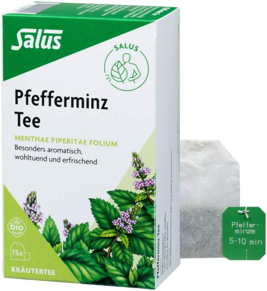 Pfefferminz Tee Bio Salus 15 Filterbeutel