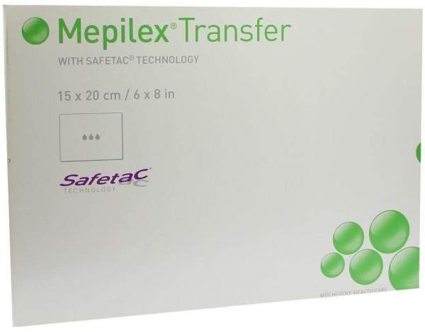 Mepilex Transfer Wundverband 15x20 cm Steril