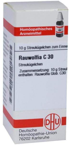 Dhu Rauwolfia C30 10 G Globuli
