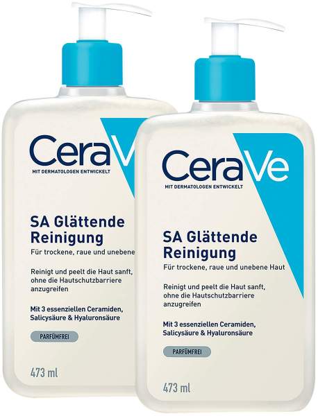 CeraVe SA Glättende Reinigung 2 x 473 ml