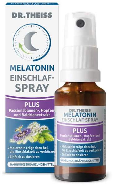 Dr. Theiss Melatonin Einschlaf-Spray Plus 20 ml