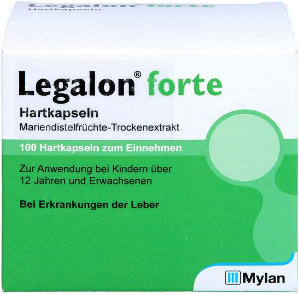 Legalon Forte Hartkapseln 100 Stück