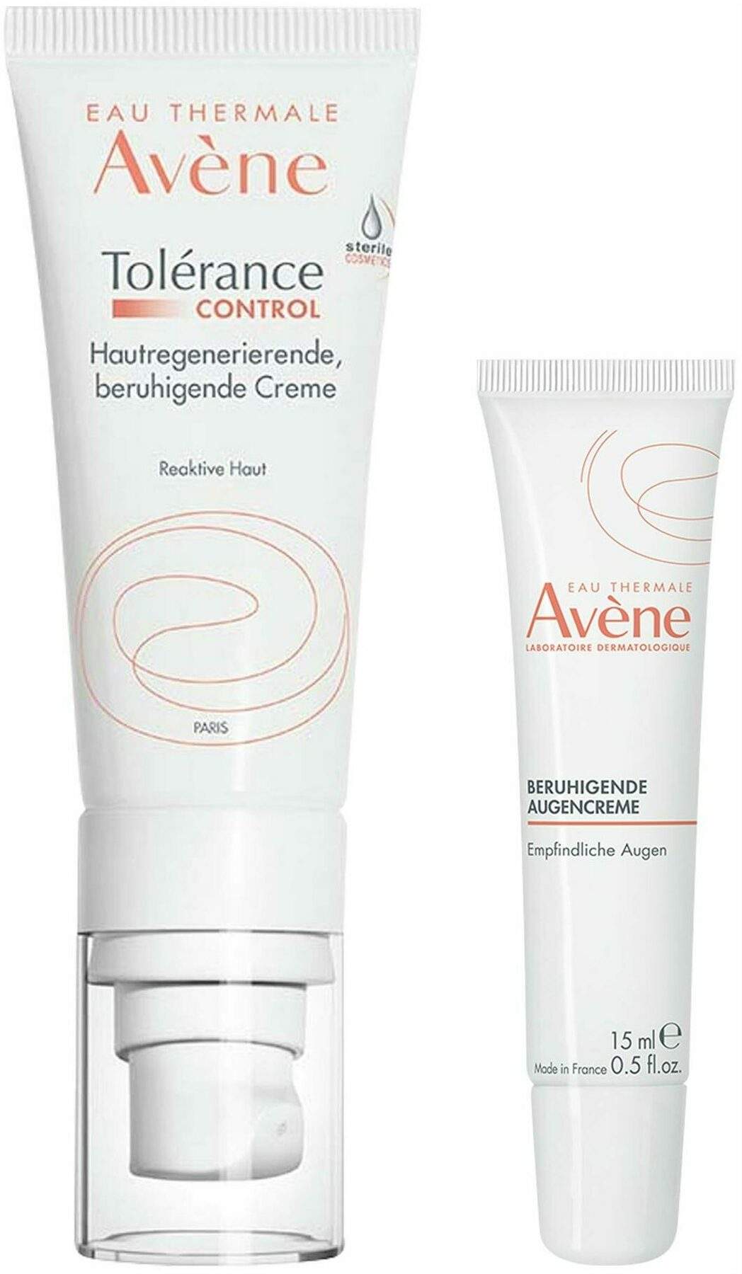 Avene Tolerance Control Creme 40 ml + Avene Beruhigende Augencreme 15 ...