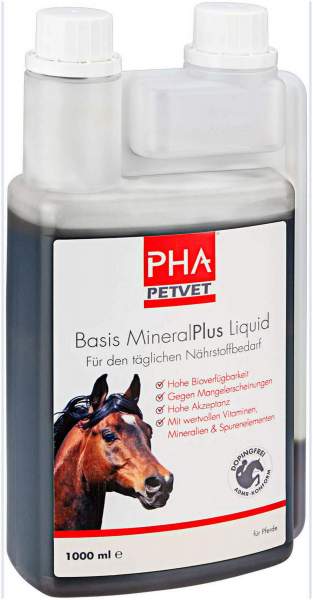 Pha Basis Mineral Plus Liquid f.Pferde 1000 ml