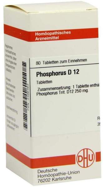 DHU Phosphorus D12 80 Tabletten