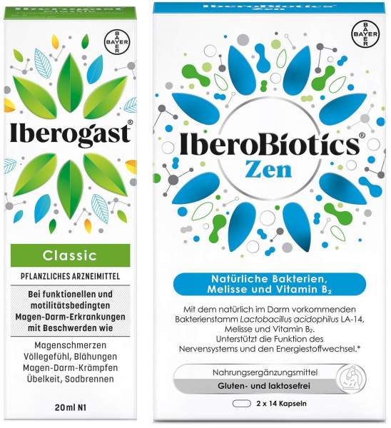 Iberogast Classic 20 ml + Iberobiotics Zen 2 x 14 Kapseln