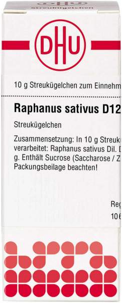 Dhu Raphanus Sativus D12 Globuli 10 G
