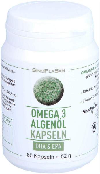 Omega-3 Algenöl Dha+epa 60 Kapseln