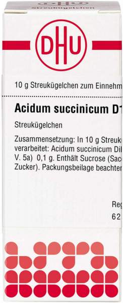 ACIDUM SUCCINICUM D 12 Globuli 10 g