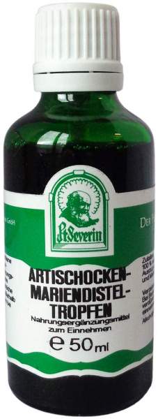 Artischocken Mariendistel Tropfen zum Einnehmen 50ml