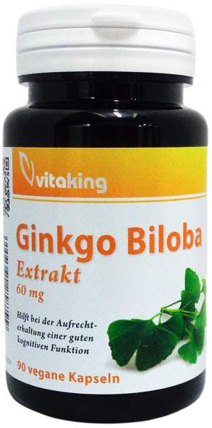 Ginkgo Biloba 60 mg 90 Tabletten