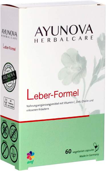 Ayunova Leber Formel 60 Kapseln