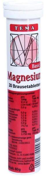 Magnesium 20 Brausetabletten