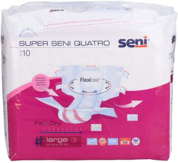 Super Seni Quatro Gr.3 Large Windelhosen