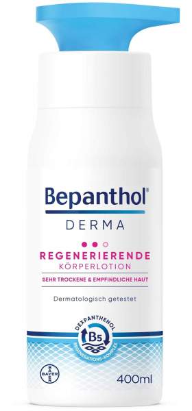 Bepanthol DERMA Regenerierende Körperlotion 400 ml Pumpspender