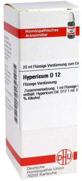 DHU Hypericum D12 20 ml Dilution
