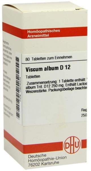 DHU Viscum Album D12 80 Tabletten