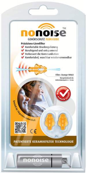 Nonoise Gehörschutz Flugreise 2 Stück