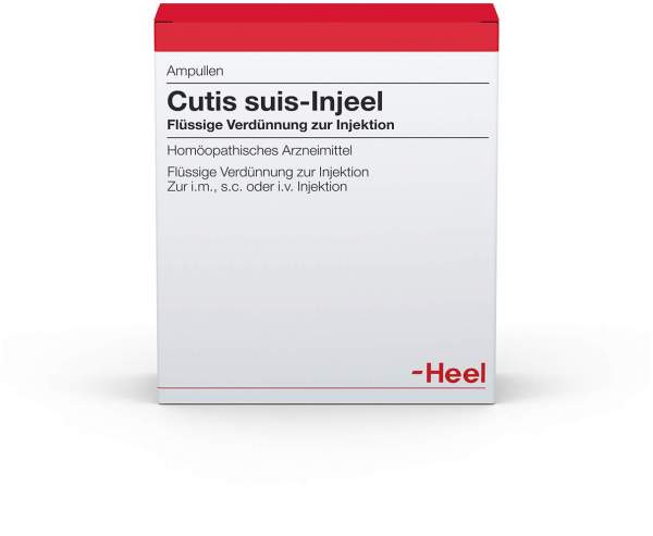 Heel Cutis Suis Injeele 10 Ampullen Je 1,1 ml