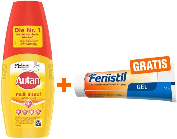 Autan Multi Insect Pumpspray 100 ml + Fenistil Gel 50 g kaufen