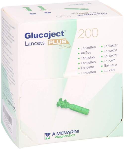 Glucoject Lancets 200 Stück