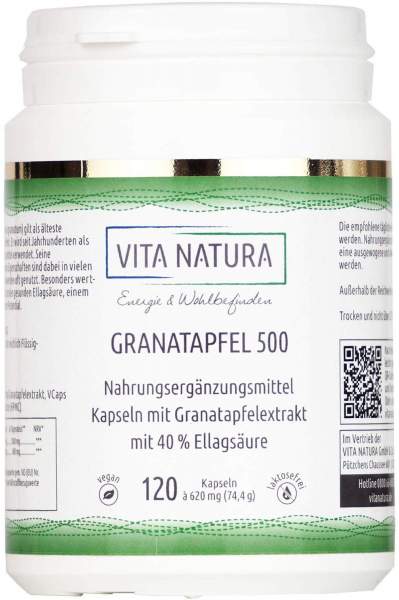 Granatapfel 500 mg 120 Vegi-Kapseln