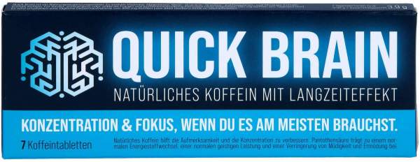 Quick Brain Tabletten 7 Stück