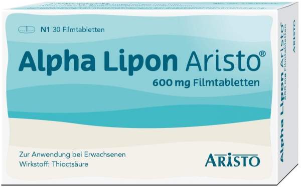 Alpha Lipon Aristo 600 mg 30 Filmtabletten