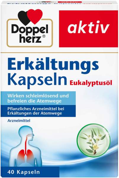 Doppelherz Aktiv Erkältungskapseln Eukalyptusöl