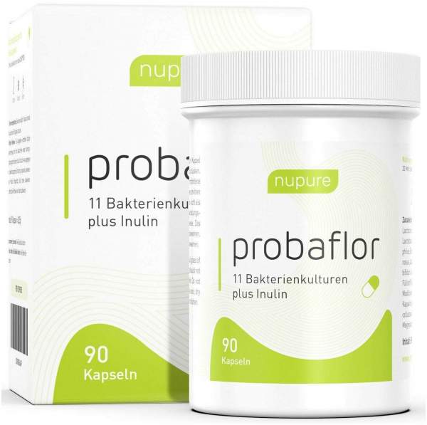 nupure probaflor Probiotika zur Darmsanierung 90 Kapseln