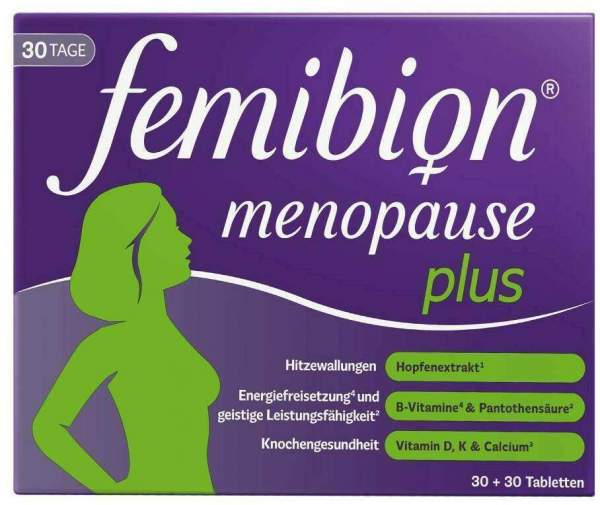 Femibion Menopause Plus 30 plus 30 Tabletten