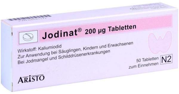 Jodinat 200 µg 50 Tabletten