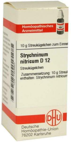 Dhu Strychninum Nitricum D12 10 G Globuli