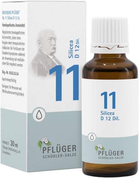 Biochemie Pflüger 11 Silicea D12 30 ml Tropfen