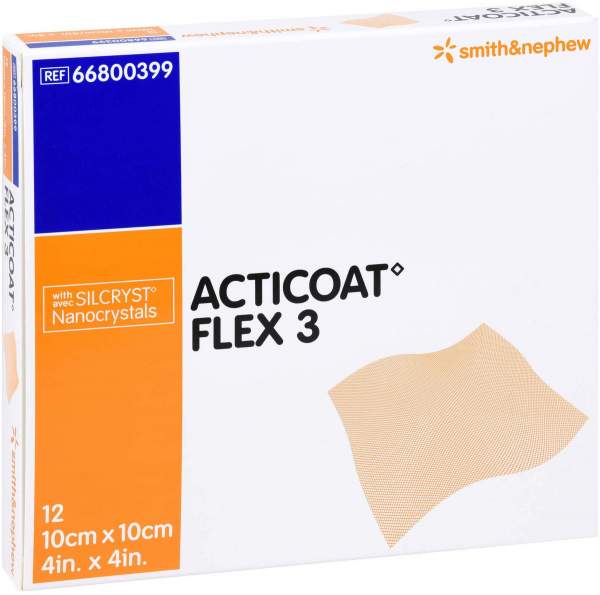 Acticoat Flex 3 10 x 10 cm 12 Stück
