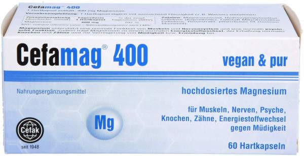 Cefamag 400 Hartkapseln 60 Stück