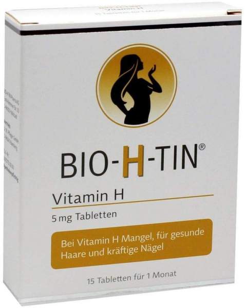 Bio-H-Tin Vitamin H 5 mg 15 Tabletten