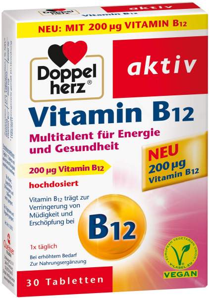 Doppelherz Aktiv Vitamin B12 30 Tabletten