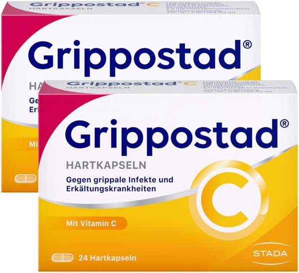 Sparset Grippostad C Hartkapseln 2 x 24 Kapseln