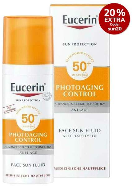 Eucerin Sun Photoaging Control Face Fluid LSF50 50 ml