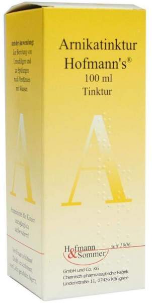 Arnikatinktur Hofmanns 100 ml Tinktur