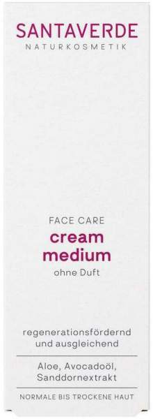 Aloe Vera Creme Medium Ohne Duft 30 ml