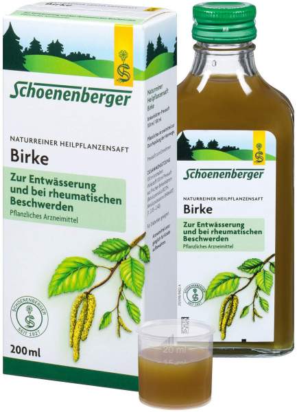 Birkensaft Schoenenberger 200 ml Saft