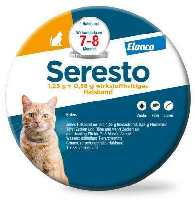 Seresto Halsband für Katzen 1 Stück