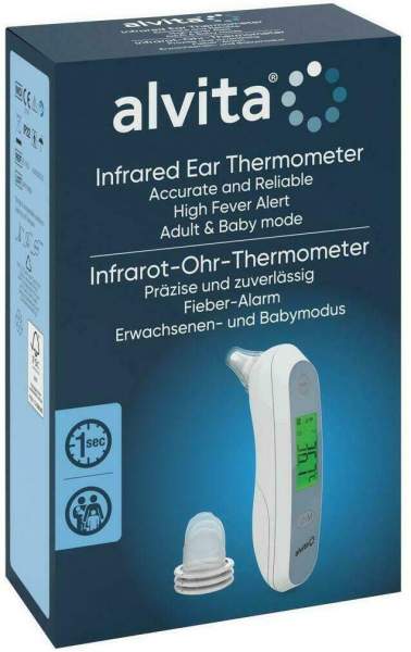 Alvita Infrarot-Ohrthermometer