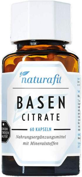 Naturafit Basencitrate 60 Kapseln