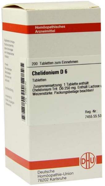 Chelidonium D 6 200 Tabletten